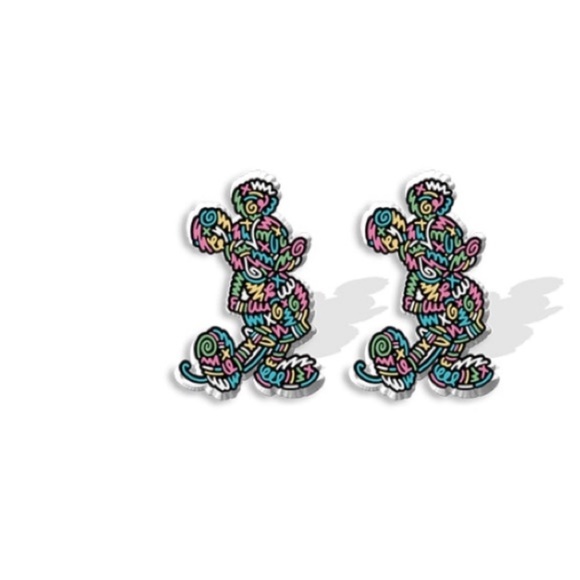disney retro mickey‎ earrings - Picture 1 of 2